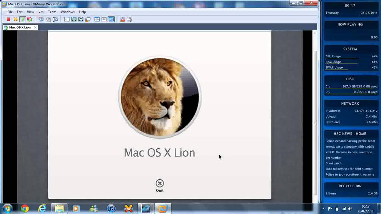 Mac os x lion disk image download